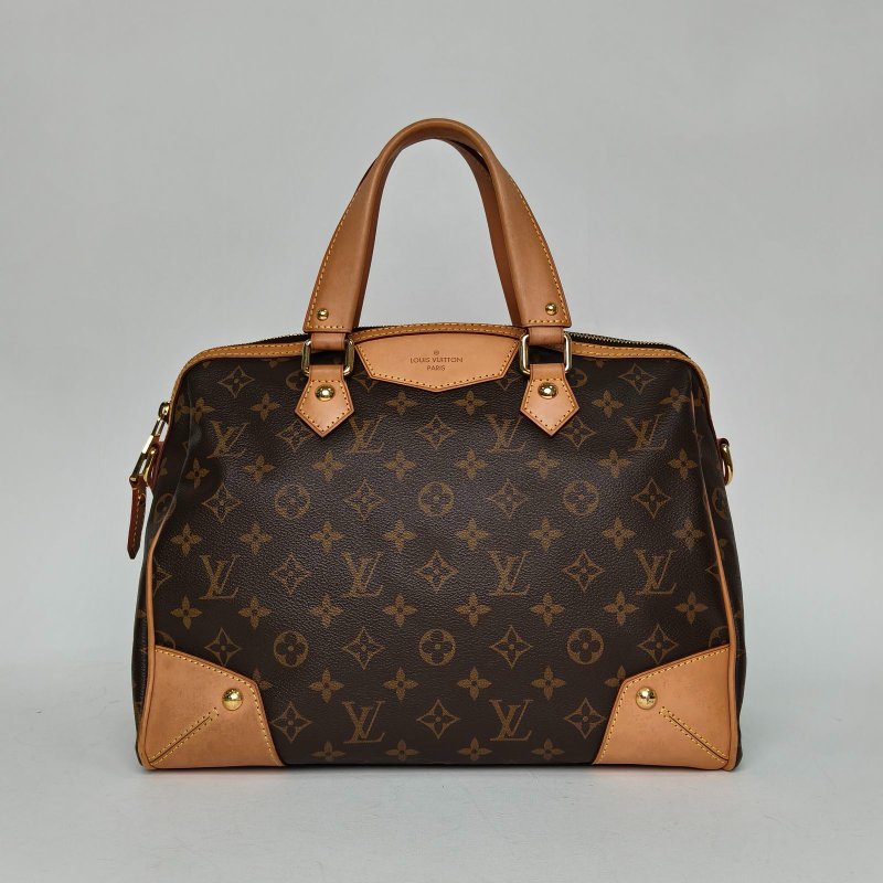 LOUIS VUITTON 中古Retiro33老花PVC2013肩背包-0