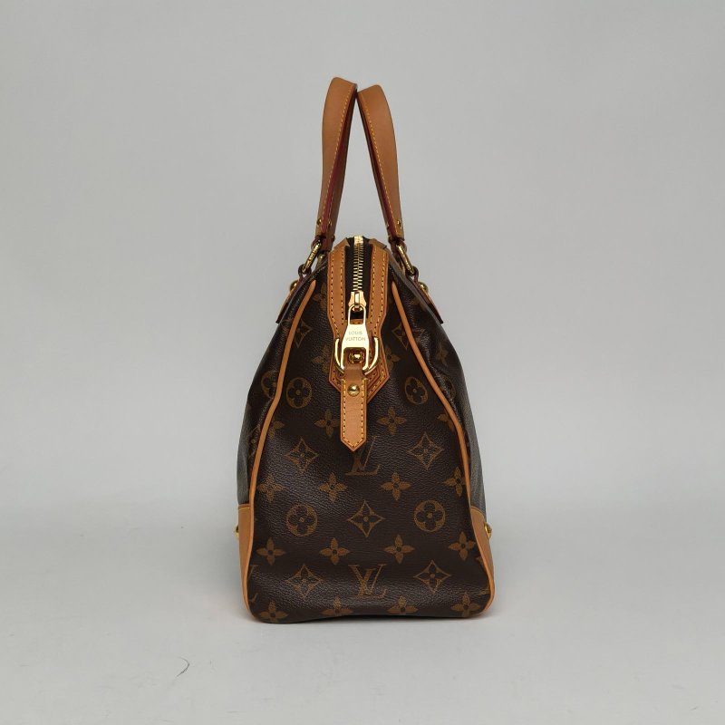 LOUIS VUITTON 中古Retiro33老花PVC2013肩背包-3
