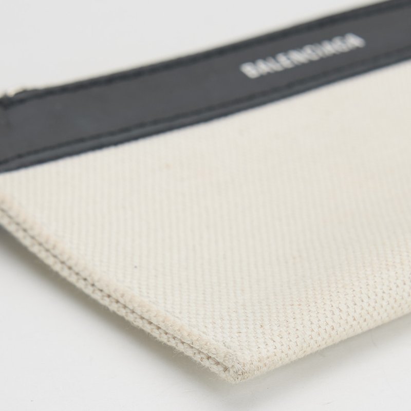 二手Balenciaga navy cabas 帆布包xs/白色黑字-28