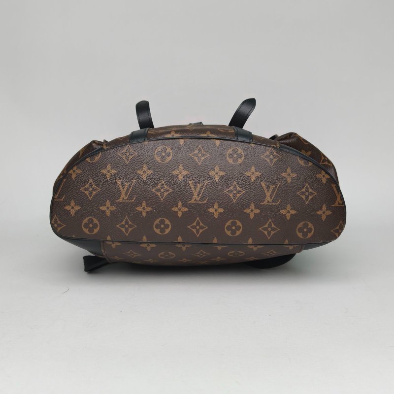 LOUIS VUITTON Christopher雙肩包老花PVC2016肩背包-4