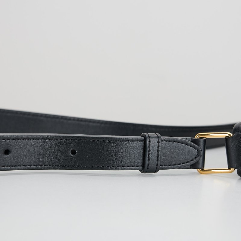 二手Celine 刺繡小號水桶包/熊貓配色-15