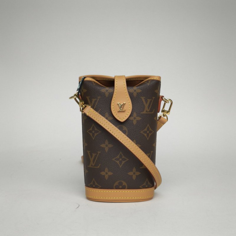LOUIS VUITTON Foldme薯條包老花PVC晶片肩背包-0