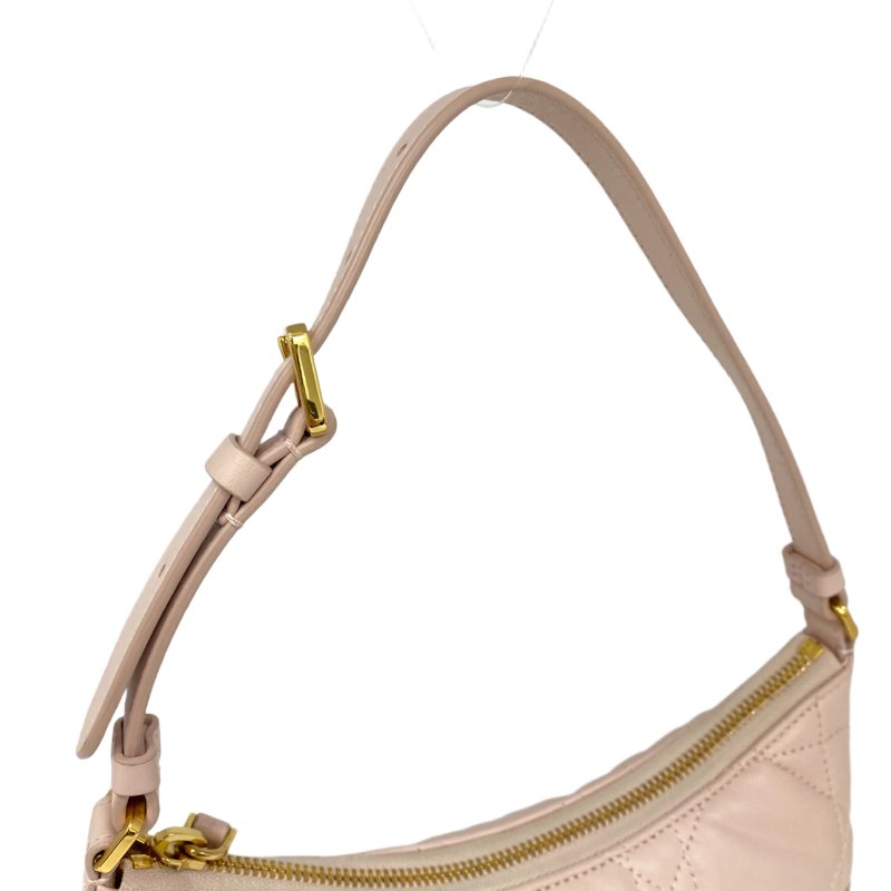 ☆ Christian Dior 迪奧 Pink Lambskin Miss Caro Hobo Mini Shoulder Bag 粉紅色小羊皮肩背袋 - 257024366-7
