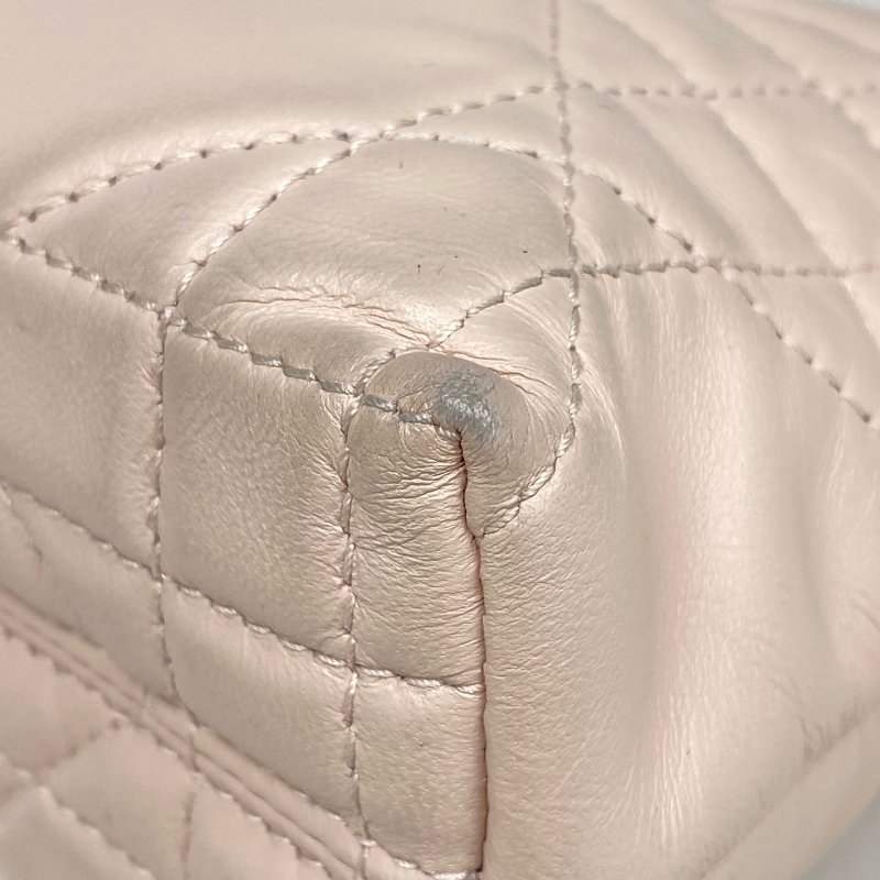 ☆ Christian Dior 迪奧 Pink Lambskin Miss Caro Hobo Mini Shoulder Bag 粉紅色小羊皮肩背袋 - 257024366-11