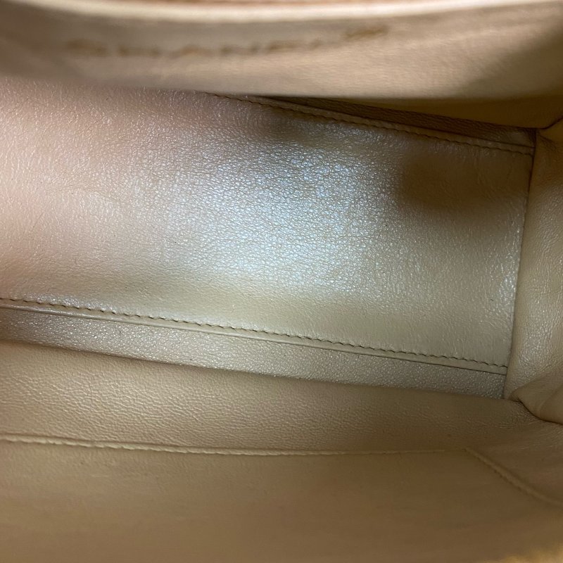△ Chanel 香奈兒 Beige Lambskin Gold Tone Metal Hand Bag No.4 淺褐色小羊皮金色金屬手袋No.4 - 257024392-15