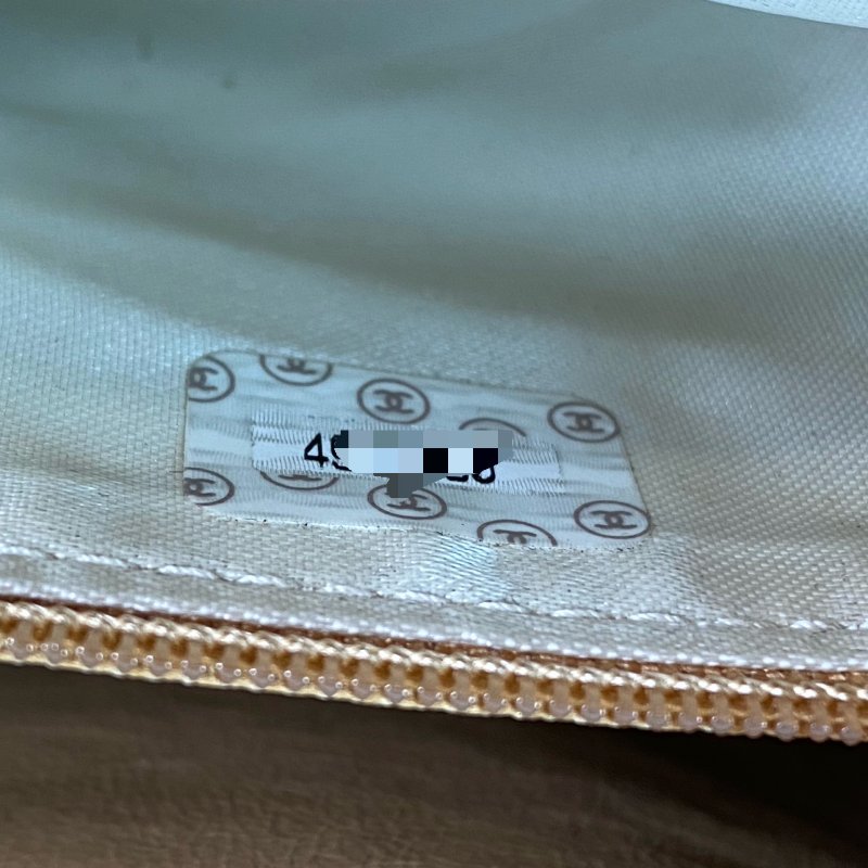 △ Chanel 香奈兒 Beige Lambskin Gold Tone Metal Hand Bag No.4 淺褐色小羊皮金色金屬手袋No.4 - 257024392-19