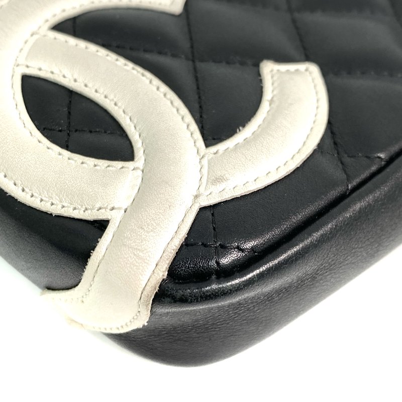 △ Chanel 香奈兒 Black Lambskin Silver Tone Metal Hand Bag No.9 A25175 黑色小羊皮銀色金屬手袋No.9 - 257024114-5