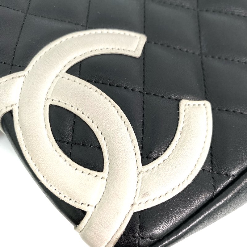 △ Chanel 香奈兒 Black Lambskin Silver Tone Metal Hand Bag No.9 A25175 黑色小羊皮銀色金屬手袋No.9 - 257024114-12