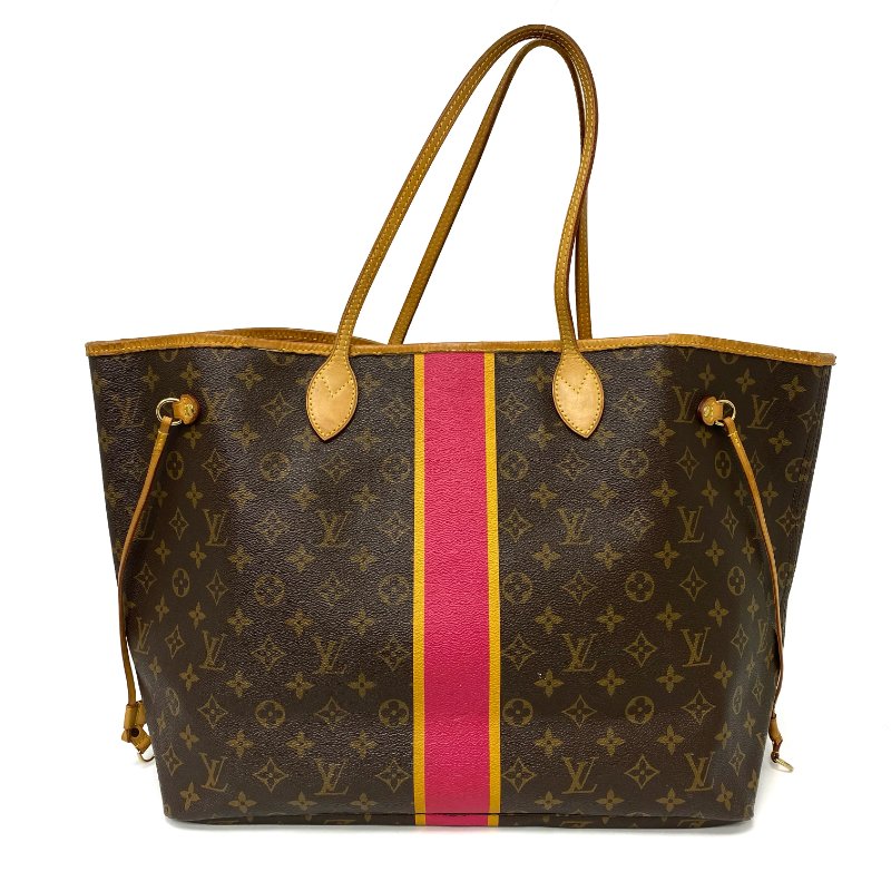 △ Louis Vuitton 路易威登 Neverfull GM Brown Coated Canvas Monogram Tote Bag M40991 啡色塗層帆布經典花紋托特袋 M40991 -257024139-1