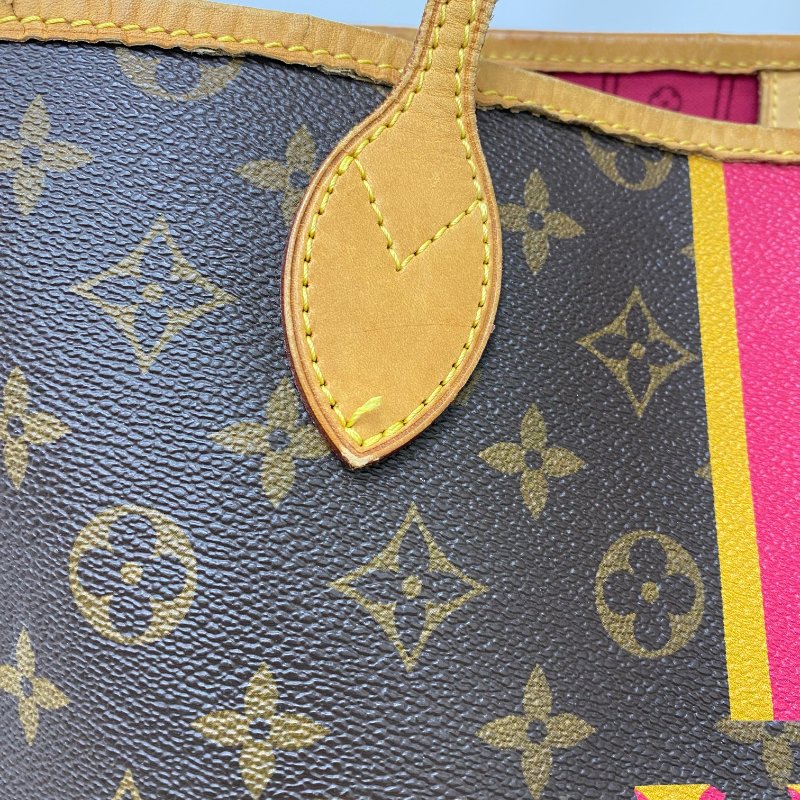 △ Louis Vuitton 路易威登 Neverfull GM Brown Coated Canvas Monogram Tote Bag M40991 啡色塗層帆布經典花紋托特袋 M40991 -257024139-9