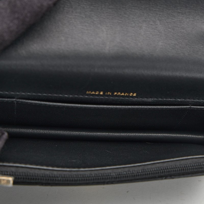 二手Chanel cf mini handle woc/黑金 芯片款-22