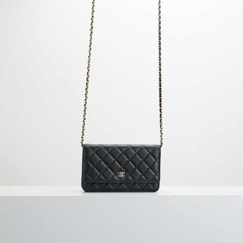 二手Chanel woc 黑金羊/芯片款-0