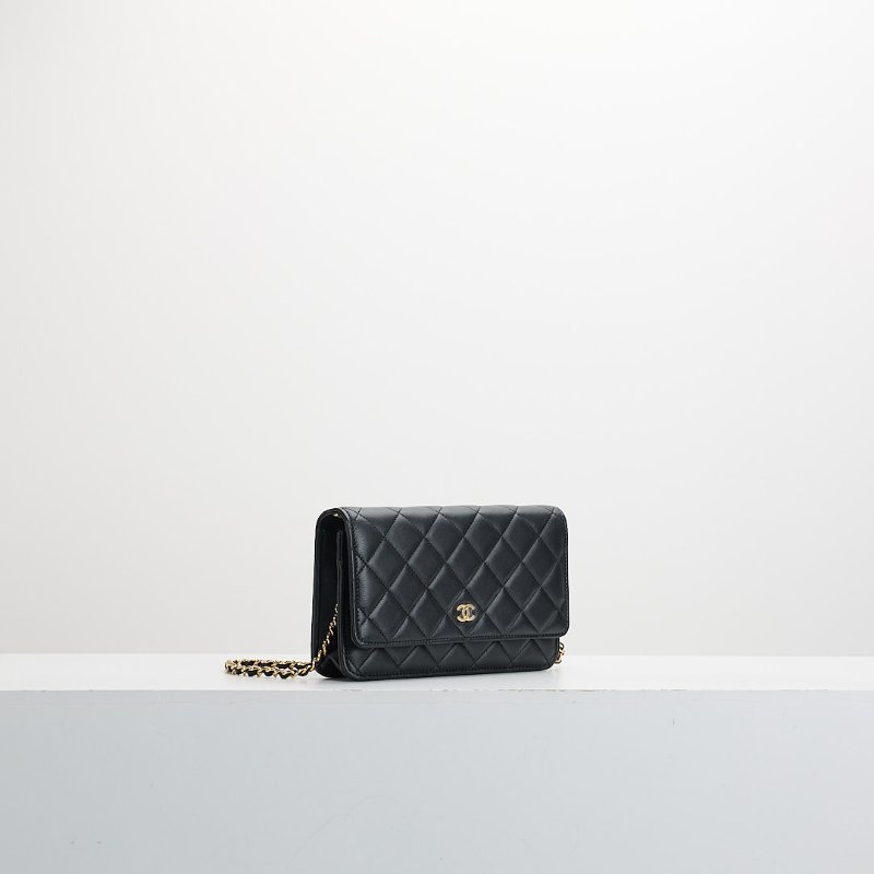 二手Chanel woc 黑金羊/芯片款-3