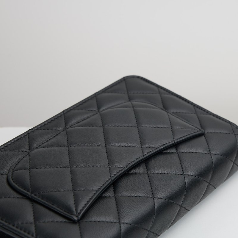 二手Chanel woc 黑金羊/芯片款-6