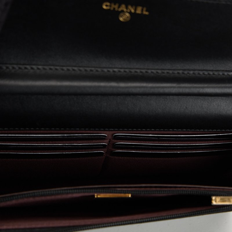 二手Chanel woc 黑金羊/芯片款-18