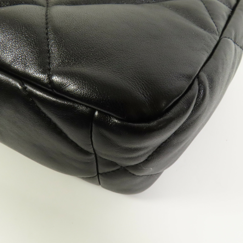 CHANEL 羊皮皮革Chanel 19 Small金扣鏈帶手挽肩背兩用袋-12