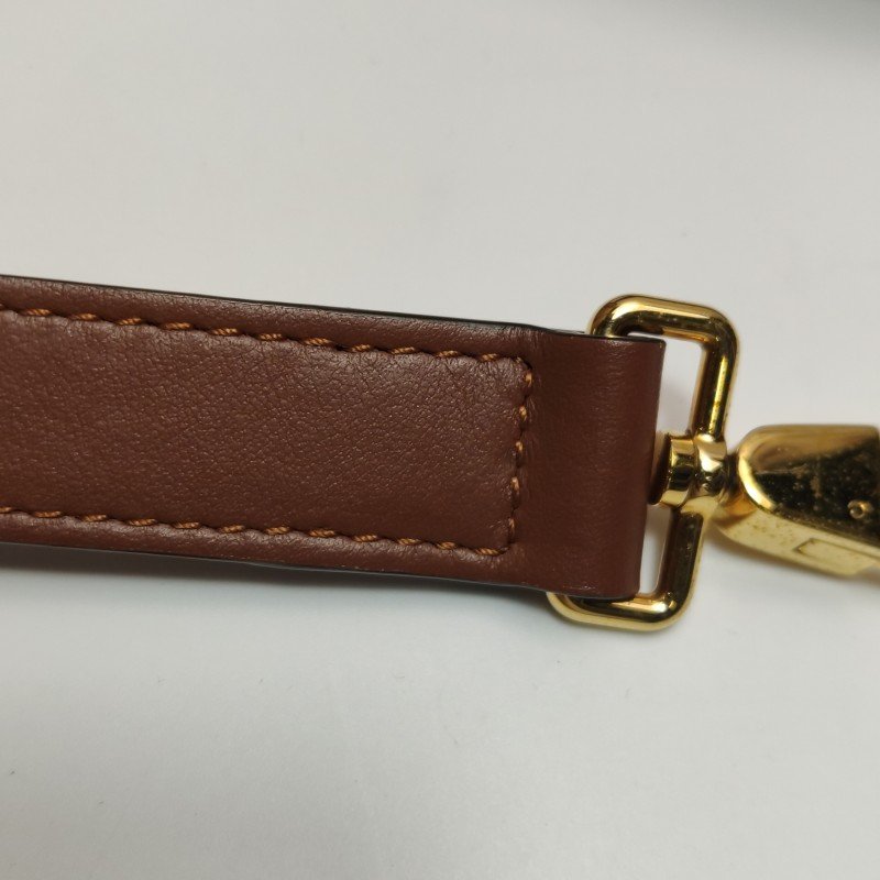 Burberry牛皮拼色字母logo斜挎包單肩包-10