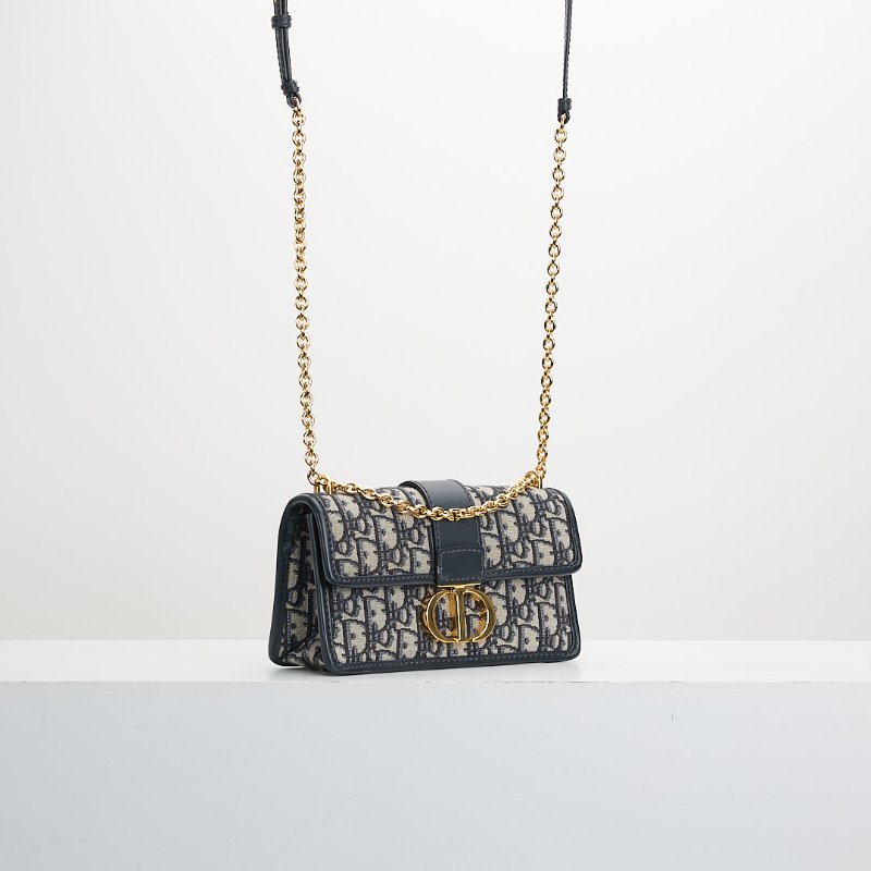 二手DIOR east west 蒙田30小號鍊包/老花-1