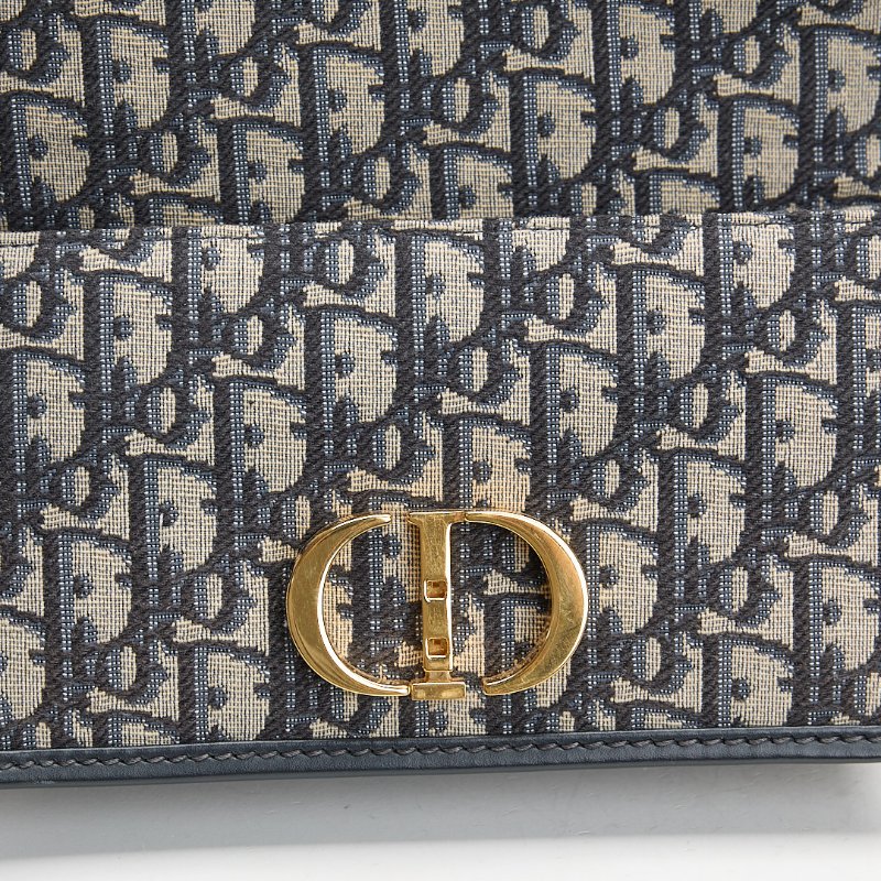 二手DIOR east west 蒙田30小號鍊包/老花-5