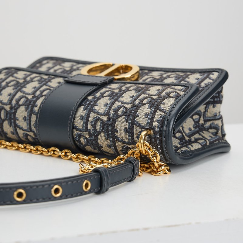 二手DIOR east west 蒙田30小號鍊包/老花-7