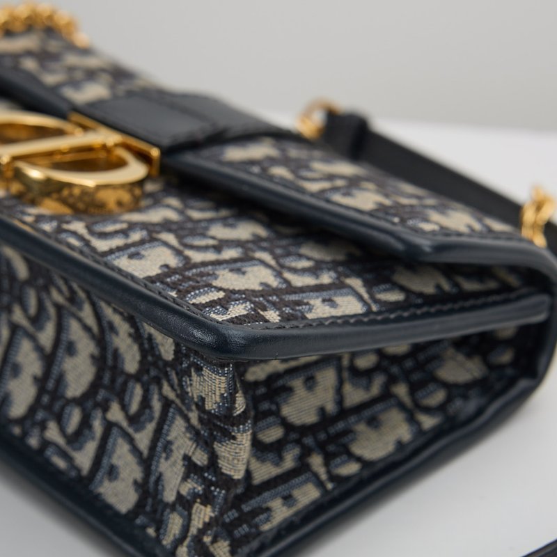 二手DIOR east west 蒙田30小號鍊包/老花-13