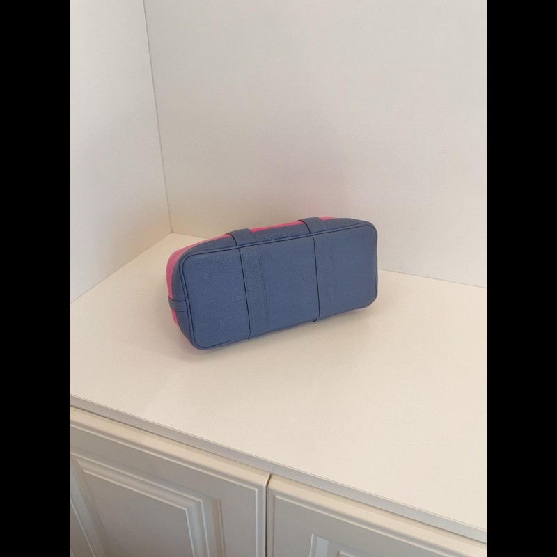 Hermes 帆布拼皮GardenParty Gp30 花園包-5