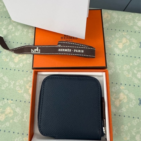 Hermes Silkin零錢包