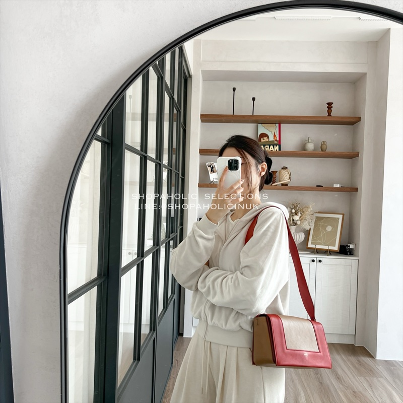 絕版Old céline frame bag磚紅配深膚 原價價值$75900-1
