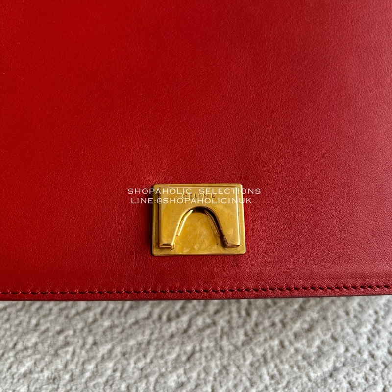 絕版Old céline frame bag磚紅配深膚 原價價值$75900-8