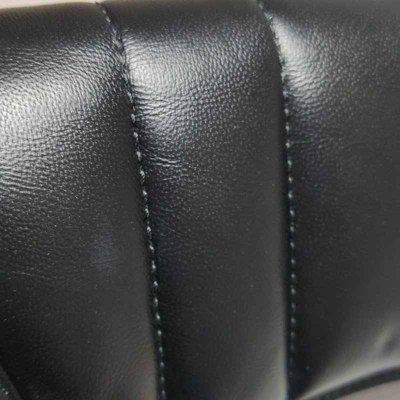 Gucci Horsebit Chain小號羊皮純色絎縫馬銜扣單肩包-16