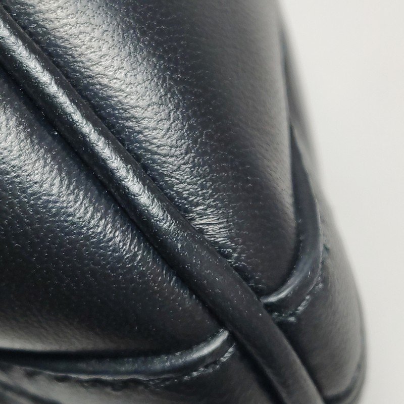 Gucci Horsebit Chain小號羊皮純色絎縫馬銜扣單肩包-19