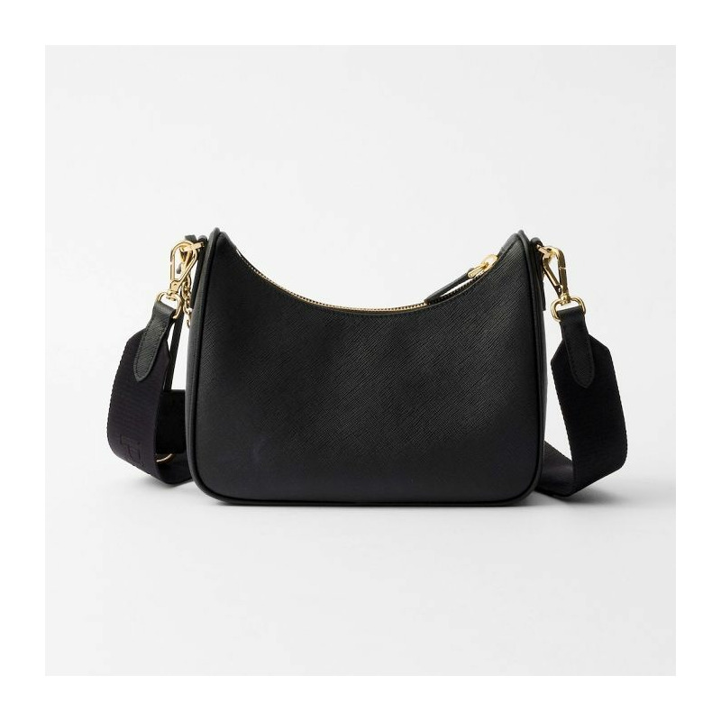 PRADA 復刻版皮革單肩包 1BH204 NZV F0632-6