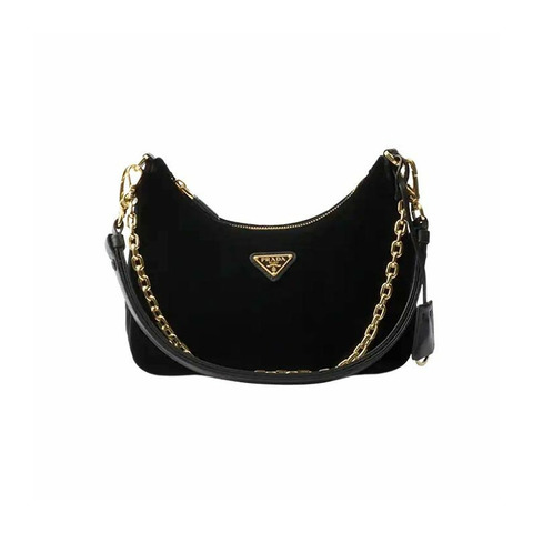 PRADA 復刻版絲絨迷你包 1BC204 2C7Q F0002