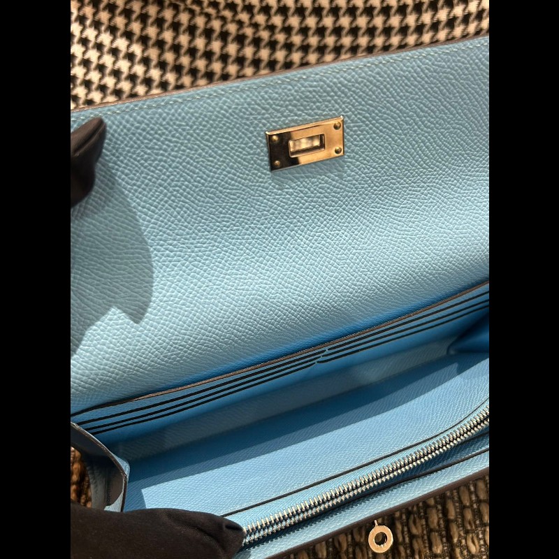 Hermes kelly long wallet-7