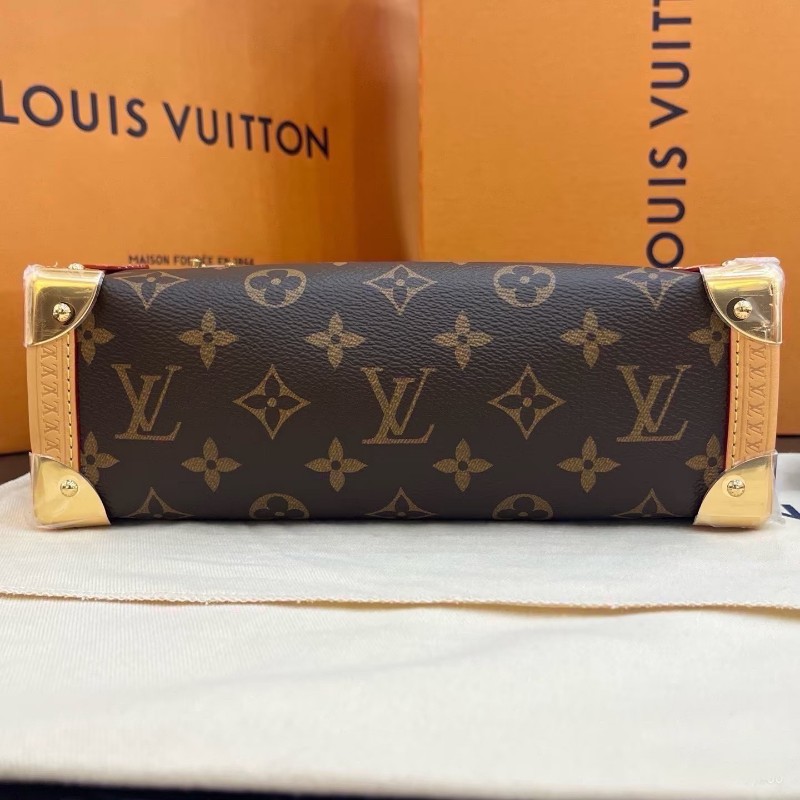 LV Side Trunk 中號 晶片款 全套-3