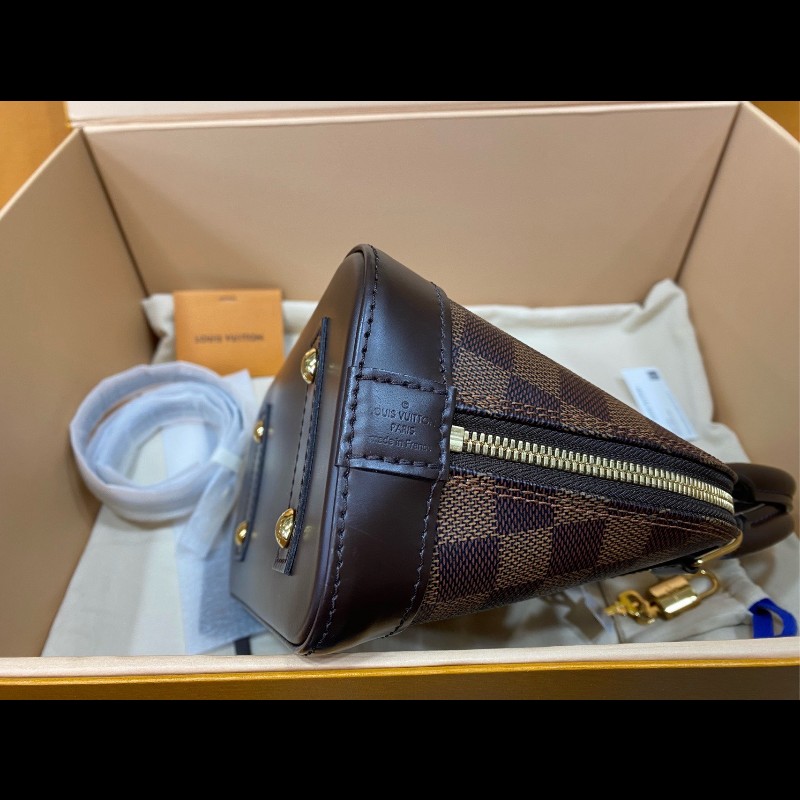 全套全膜LV 棋盤格貝殼alma bb 五金全膜無劃痕 可送禮-3