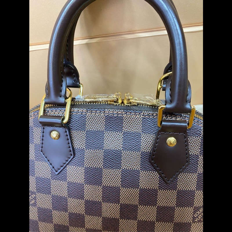 全套全膜LV 棋盤格貝殼alma bb 五金全膜無劃痕 可送禮-5