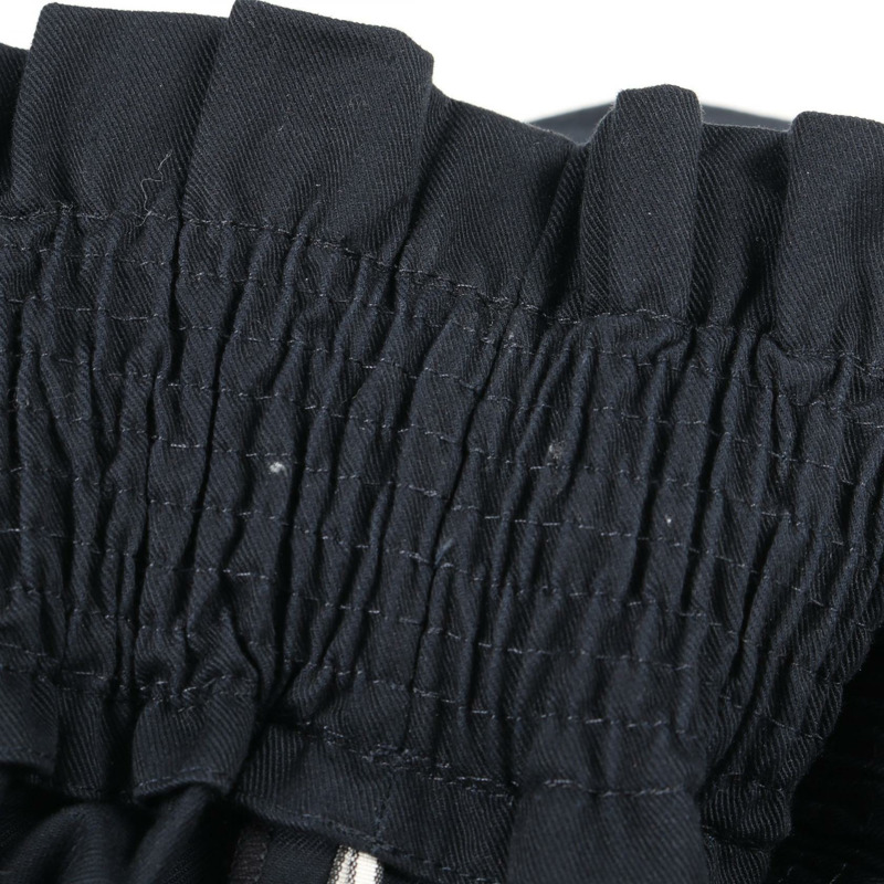 愛馬仕高腰罩衫迷你裙 #34 棉質海軍藍二手女裝-4