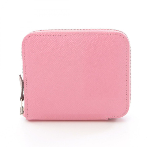 愛馬仕 Azap 迷你 SilkIn 迷你皮夾 Y Epsom Rose 五彩紙屑款 SHW