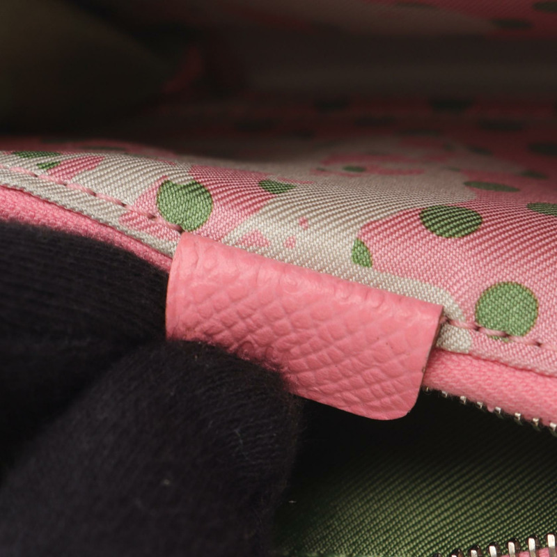 愛馬仕 Azap 迷你 SilkIn 迷你皮夾 Y Epsom Rose 五彩紙屑款 SHW-4