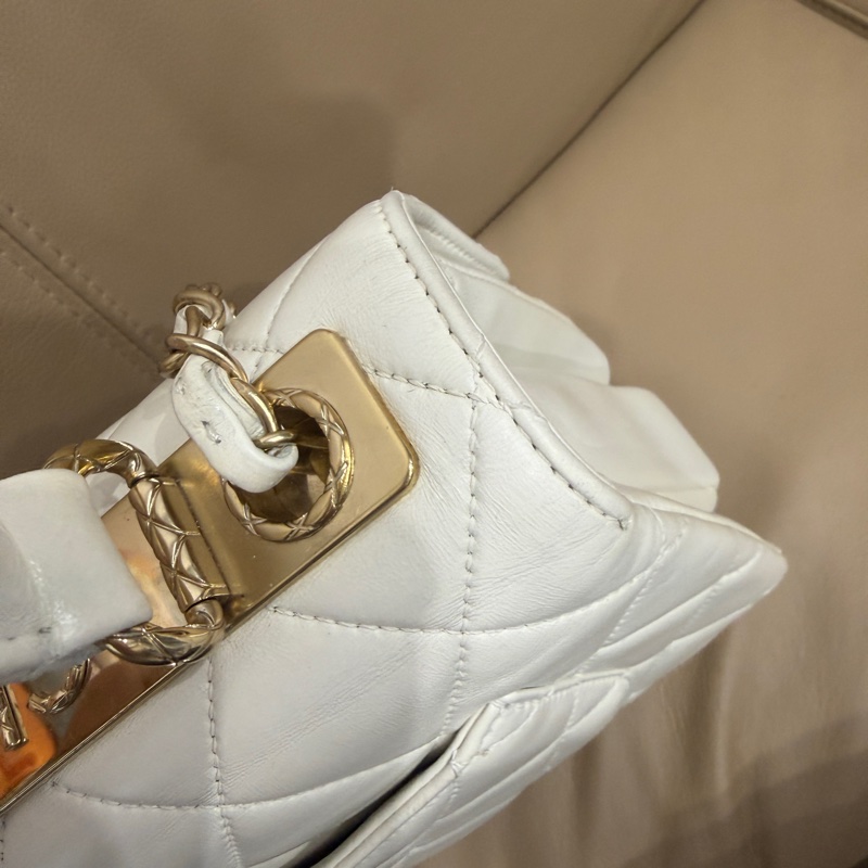 大全配🈶️購證❤️22年芯片款❤️香奈兒 #白金 #trendyCC 小號 #CF25 #handle-14