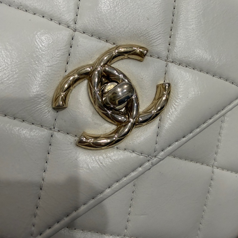 大全配🈶️購證❤️22年芯片款❤️香奈兒 #白金 #trendyCC 小號 #CF25 #handle-17