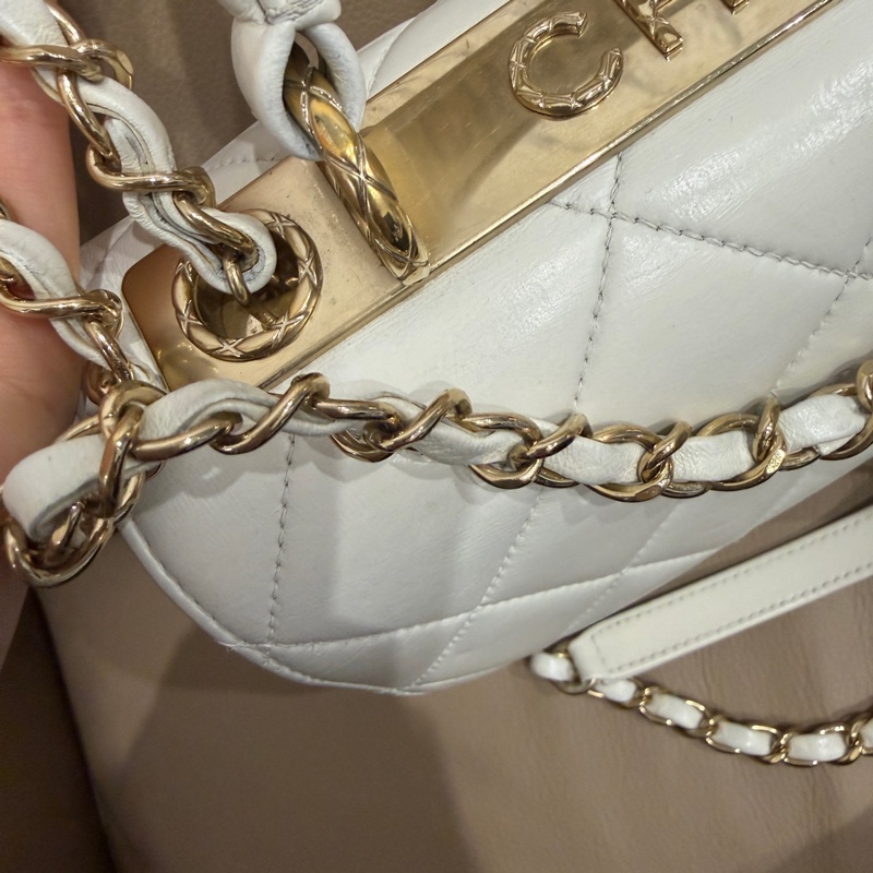 大全配🈶️購證❤️22年芯片款❤️香奈兒 #白金 #trendyCC 小號 #CF25 #handle-24