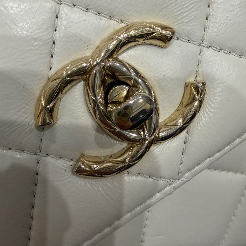 大全配🈶️購證❤️22年芯片款❤️香奈兒 #白金 #trendyCC 小號 #CF25 #handle-26