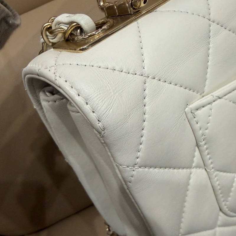 大全配🈶️購證❤️22年芯片款❤️香奈兒 #白金 #trendyCC 小號 #CF25 #handle-32