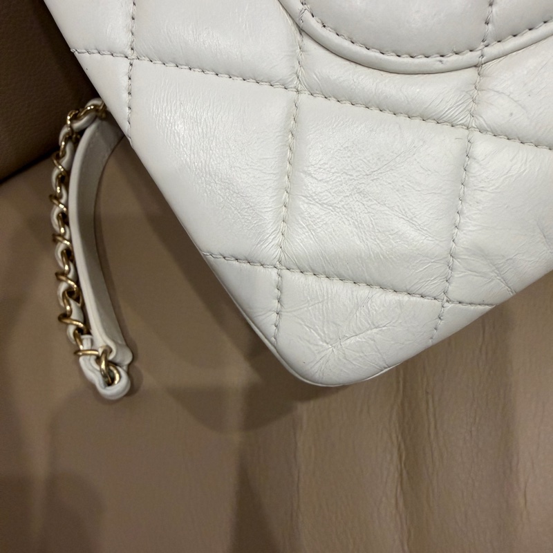 大全配🈶️購證❤️22年芯片款❤️香奈兒 #白金 #trendyCC 小號 #CF25 #handle-39