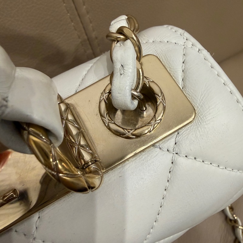 大全配🈶️購證❤️22年芯片款❤️香奈兒 #白金 #trendyCC 小號 #CF25 #handle-47