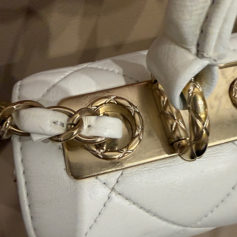 大全配🈶️購證❤️22年芯片款❤️香奈兒 #白金 #trendyCC 小號 #CF25 #handle-48