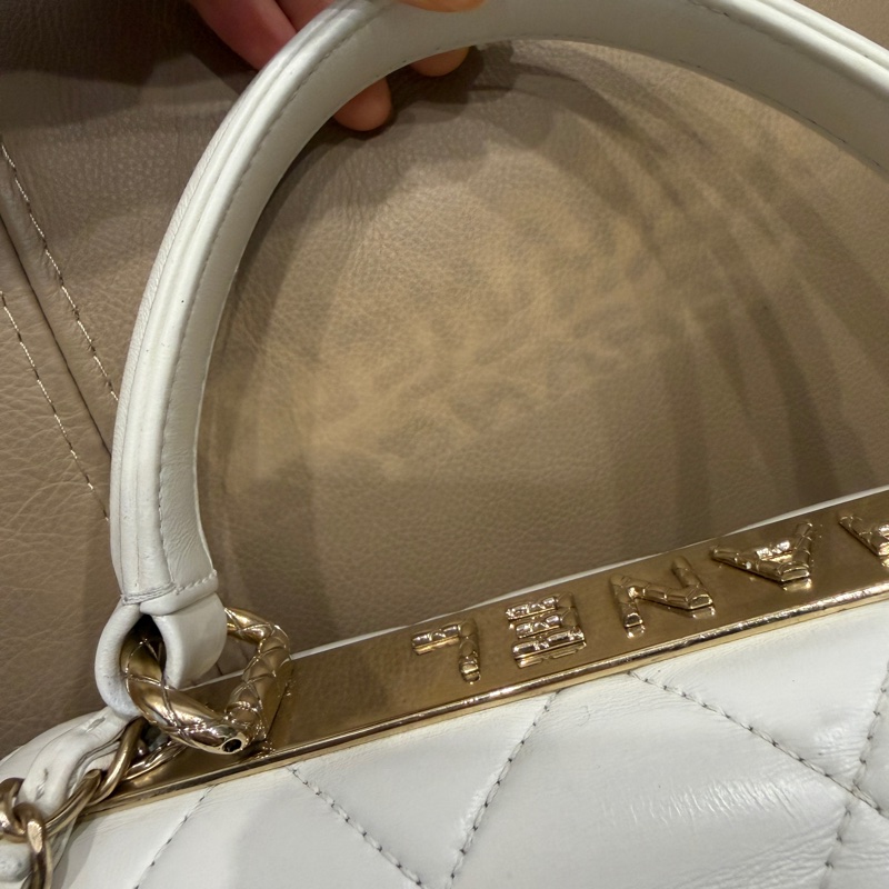 大全配🈶️購證❤️22年芯片款❤️香奈兒 #白金 #trendyCC 小號 #CF25 #handle-67