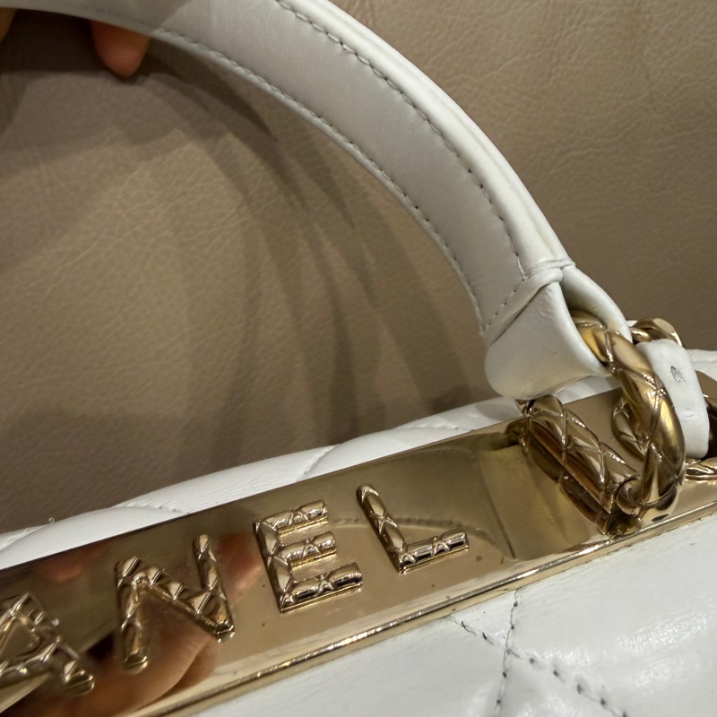 大全配🈶️購證❤️22年芯片款❤️香奈兒 #白金 #trendyCC 小號 #CF25 #handle-69